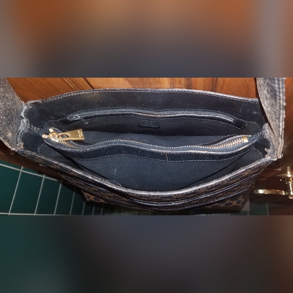 EUC Celine Vintage Macadam Shoulder Bag - Picture 11 of 16